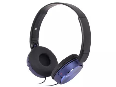 Наушники SONY MDR-ZX310AP Blue накладные