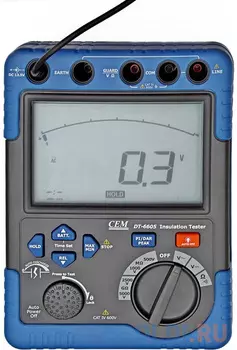 Мегаомметр CEM DT-6605 500/1000/2500/6000В