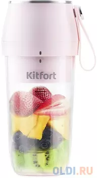 Мельничка ручная Kitfort КТ-3002 50Вт розовый