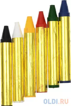 Мелки для лица и тела, 6 стандартных цветов, 22гр