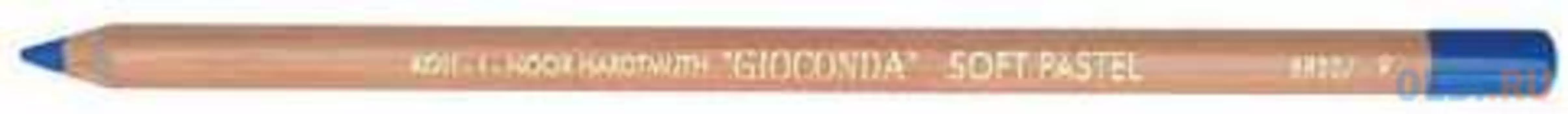 Мелок художественный в деревянном корпусе, небесно-синий