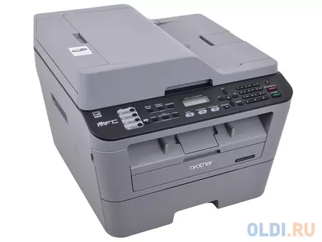 МФУ лазерное Brother MFC-L2700DNR принтер/сканер/копир/факс, A4, 24стр/мин, дуплекс, ADF, 32Мб, USB, LAN