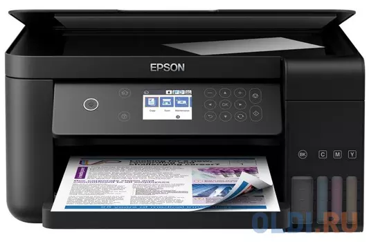 МФУ EPSON L6160 Принтер/сканер/копир. A4. Фабрика Печати. Цветной. Wi-Fi.
