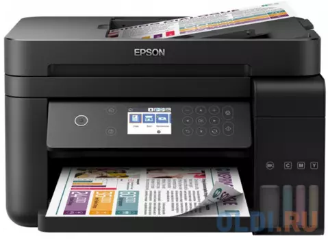 МФУ EPSON L6170 Принтер/сканер/копир. A4. Фабрика Печати. Цветной. Wi-Fi. ЖК дисплей.