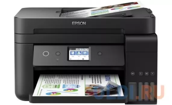 МФУ EPSON L6190 Принтер/сканер/копир. A4. Фабрика Печати. Цветной. Wi-Fi. ЖК дисплей.