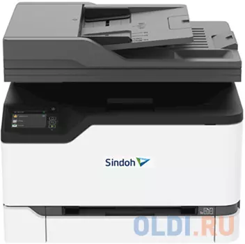 МФУ Sindoh C300 ЦВЕТ А4, принтер/копир/сканер/факс. 24 стр/мин,в комплекте старт.тонер-картриджи на 1500 отп. ч/б и цвет