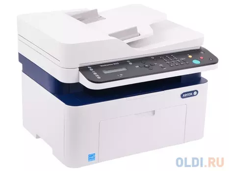 МФУ Xerox WorkCentre 3025V_NI Монохромный. A4, 20 стр/мин, до 15К стр/мес, 128MB, USB, Network, Wi-fi.