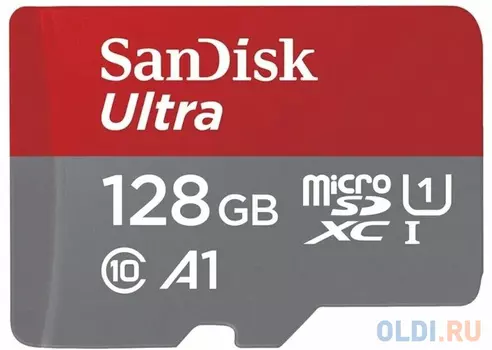 Карта памяти microSDXC 128 ГбGb SanDisk Ultra