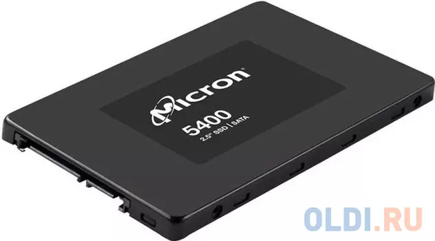 Micron 5400PRO 7.68TB SATA 2.5" 3D TLC R540/W520MB/s MTTF 3М 95000/10500 IOPS 0.6 DWPD SSD Enterprise Solid State Drive, 1 year, OEM