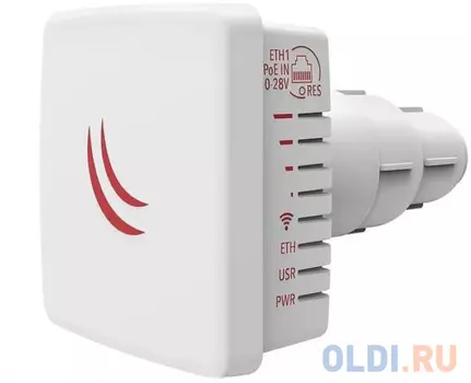 MikroTik RBLDF-2nD Точка доступа 2.4 ГГц (b/g/n), MIMO 2х2, 28 дБм