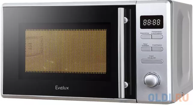 Микроволновая печь 20L SOLO MW 203 X 700W STEEL EVELUX