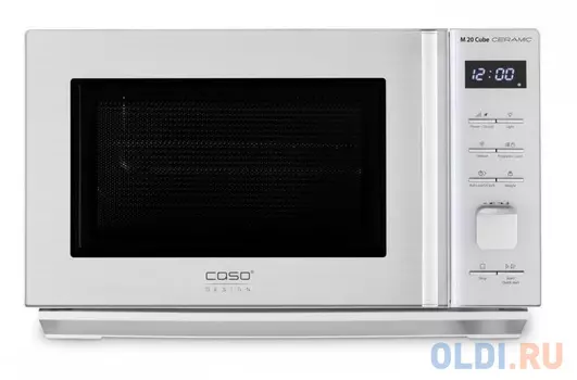 Микроволновая печь CASO M 20 Cube Ceramic 800 Вт нержавеющая сталь