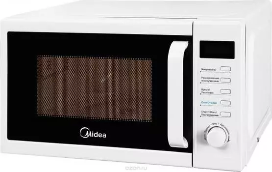 Микроволновая печь Midea AM820CUK-W белый 800 Вт, 20 л