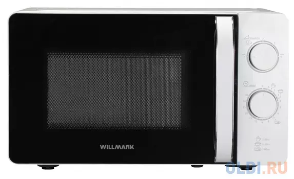 Микроволновая печь WILLMARK WMO-281XW (20л, 700Вт, механическая ПУ, ручка д/открыв.дверцы хромир)