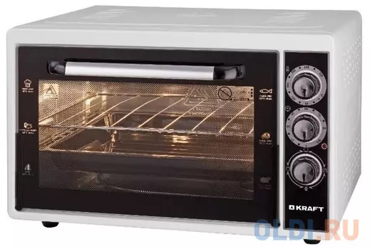 Мини-печь Kraft KF-MO 3800 W белый