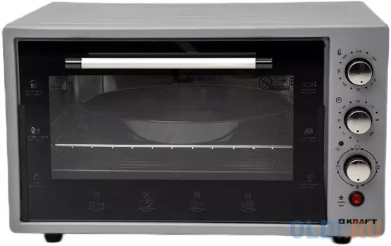 Мини-печь Kraft KF-MO 4506 GR серый