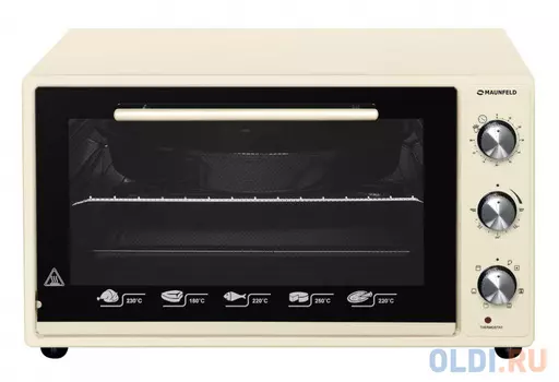 Мини-печь Maunfeld CEMOA.456.I бежевый