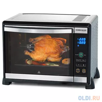 Мини-печь Rommelsbacher BGE 1580/E нержавеющая сталь