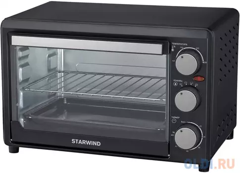 Мини-печь Starwind SMO2043 18л. 1200Вт черный