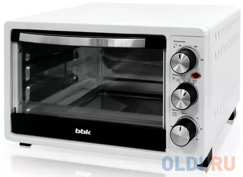 Мини-печь ВВК OE2344M white (Объем 23л, мощность 1500 Вт) (OE2344M (W))