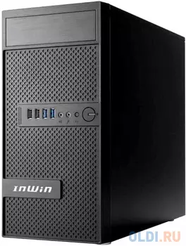 Mini Tower InWin EFS063 Black 450W RB-S450HQ7-0 U3*2+U2*2+A(HD) + front fan holder + Screwless mATX