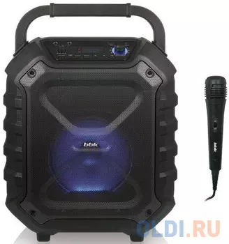 Минисистема BBK BTA8001 черный 50Вт/USB/BT