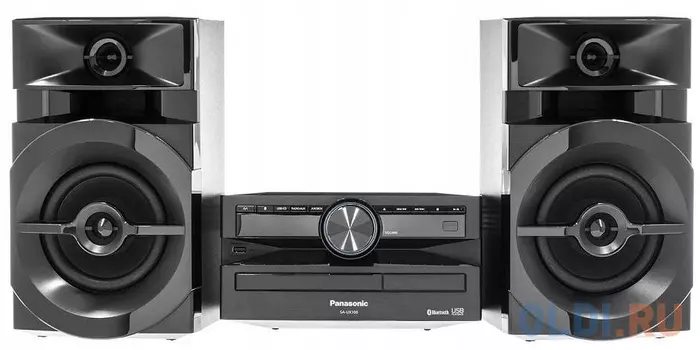 Минисистема Panasonic SC-UX100EE-K черный 300Вт/CD/CDRW/FM/USB/BT