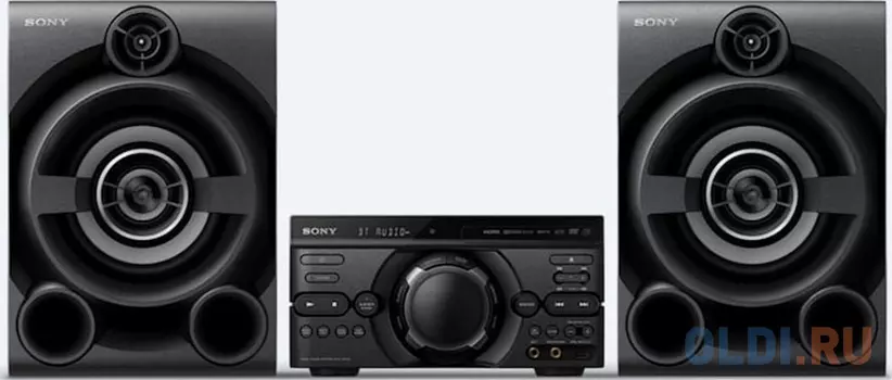 Минисистема Sony MHC-M60D черный/CD/CDRW/DVD/DVDRW/FM/USB/BT