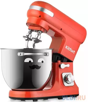 Миксер планетарный Kitfort КТ-3416-1 1400Вт красный