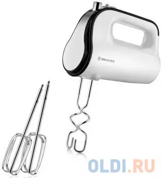 Миксер ручной Brayer 1300BR 350 Вт белый