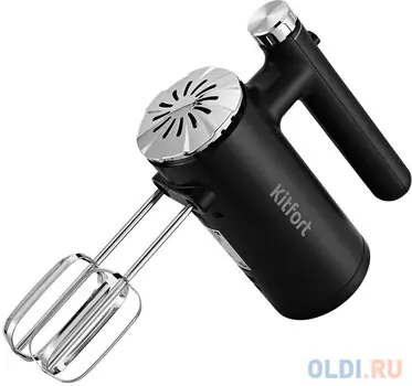 Миксер ручной KITFORT КТ-3410 250 Вт черный/серебристый