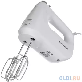 Миксер ручной StarWind SHM-311 350 Вт белый