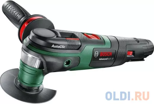Многофункциональный инструмент Bosch AdvancedMulti18 зеленый/черный