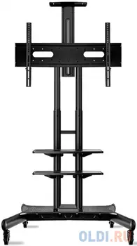 Подставка для телевизора Onkron TS1881 черный 50"-86" макс.105.9кг напольный мобильный
