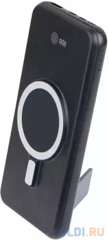 Мобильный аккумулятор Cactus CS-PBFSRT-10000 10000mAh 3A 1xUSB беспров.зар. черный