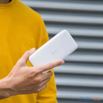 Мобильный аккумулятор Xiaomi Redmi Power Bank PB200LZM Li-Pol 20000mAh 3.6A+2.4A белый 2xUSB