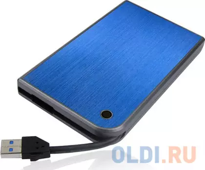 Мобил рек AgeStar 3UB2A14 (Blue) usb3.0 to 2,5"hdd SATA алюминий