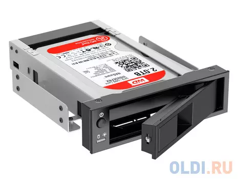 Mobile rack для HDD 3.5" SATA 3 ORICO 1106SS-BK SATA черный