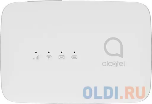 Модем 2G/3G/4G Alcatel Link Zone MW45V USB Wi-Fi Firewall +Router внешний белый
