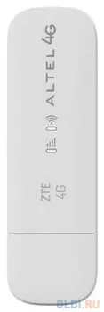 Модем 2G/3G/4G ZTE MF79RU micro USB Wi-Fi Firewall внешний белый