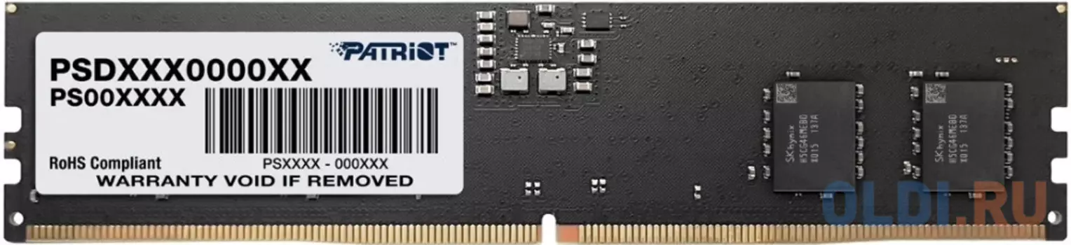 Модуль памяти DIMM 16GB DDR5-5600 PSD516G56002 PATRIOT