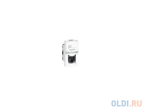 Модуль розетки компьютерной LEGRAND 76562 RJ-45, кат. 6, FTP, 1М, белый, Mosaic