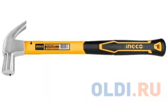 Молоток гвоздодер Ingco HCH880227 450гр