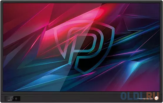 Монитор 16" Prestigio TWINSCREEN 16 черный IPS 1920x1080 270 cd/m^2 30 ms HDMI USB USB Type-C PPM101FHD16