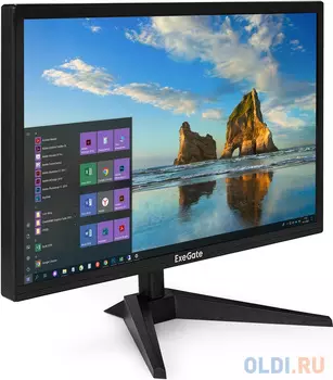 Монитор 21.5" ExeGate EB2200A (VA LED Grade A+, FHD, 1920x1080@75Гц, 16:9, 200cd/m2, 3000:1, 178°/178°, 5ms, D-Sub, HDMI, Flicker-free, Low Blue