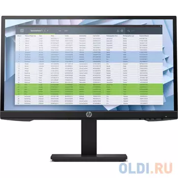 Монитор 22" HP P22h G4 черный IPS 1920x1080 250 cd/m^2 5 ms DisplayPort VGA HDMI 7UZ36AA