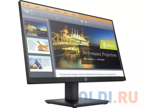 Монитор 22" HP ProDisplay P224 черный VA 1920x1080 250 cd/m^2 5 ms HDMI VGA DisplayPort 5QG34AA