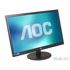 Монитор 23.6" AOC E2470SWHE Black 1920x1080, 5ms, 250 cd/m2, 1000:1 (DCR 20M:1), D-Sub, HDMI*2, Headph.Out, vesa