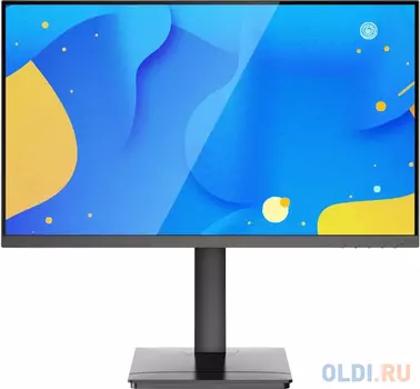 МОНИТОР 23.8" BRAVUS BVS2430P Black с поворотом экрана (IPS, 1920x1080, 100Hz, 5 ms, 178°/178°, 250 cd/m, 1200:1, +HDMI)