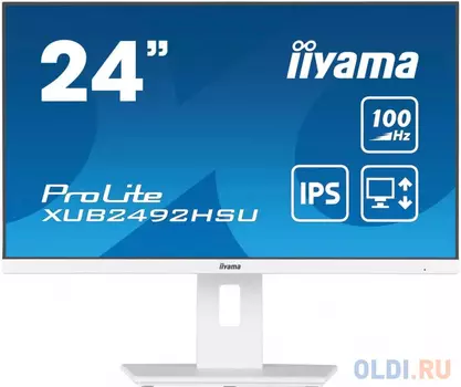 Монитор 23.8" iiYama ProLite XUB2492HSU-W6